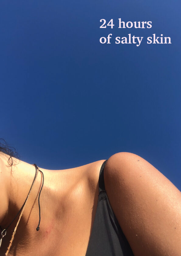 24 hours of salty skin